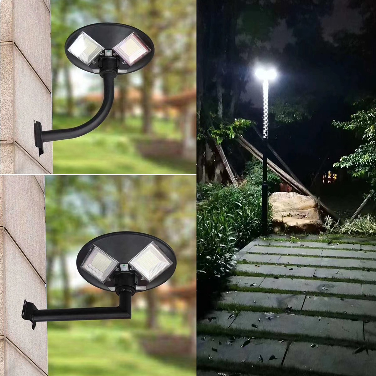 โคมไฟถนนโซล่าเซลล์ IWACHI รุ่น SOLAR-GA-300W - Image 4