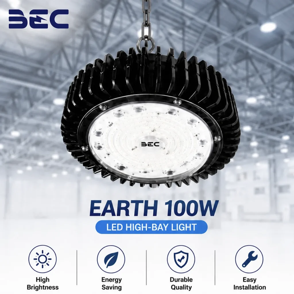 โคม LED High Bay BEC  รุ่น Earth ขนาด 100W