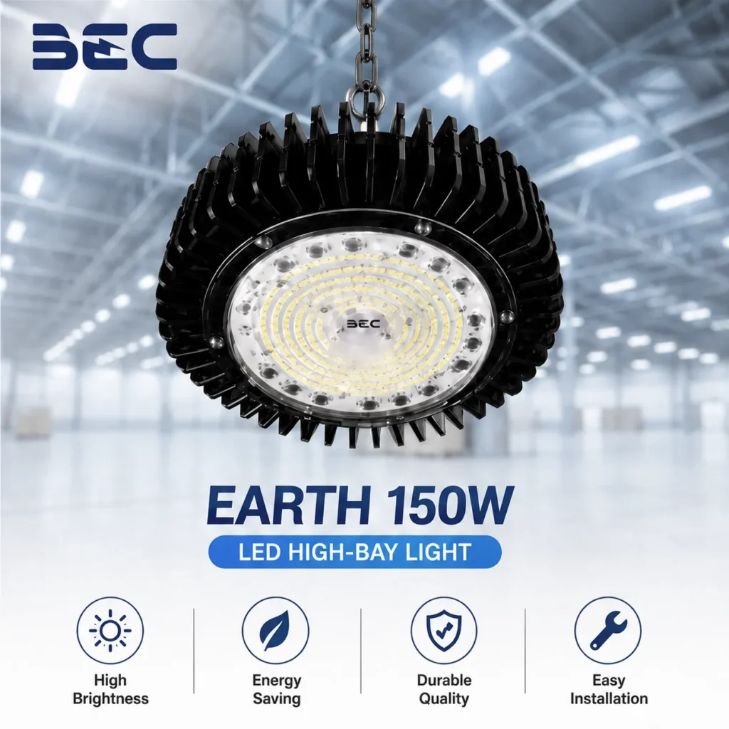 โคม LED High Bay BEC  รุ่น Earth ขนาด 150W
