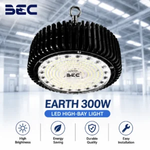 โคม LED High Bay BEC  รุ่น Earth ขนาด 300W