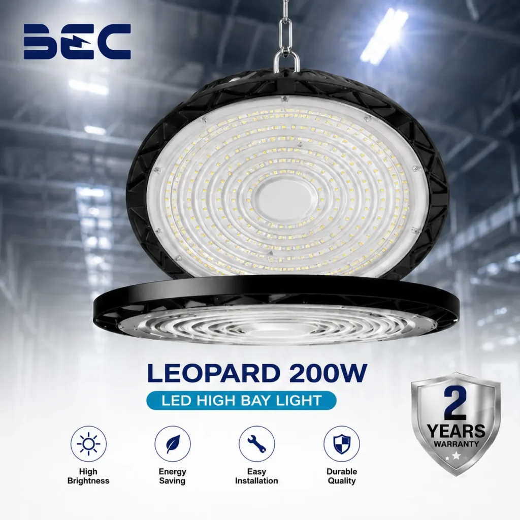 โคม LED High Bay BEC  รุ่น Leopard ขนาด 200W