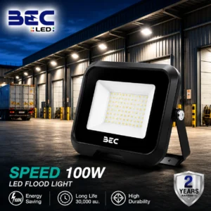 โคมไฟ FLOODLIGHT LED BEC รุ่น Speed ขนาด 100W