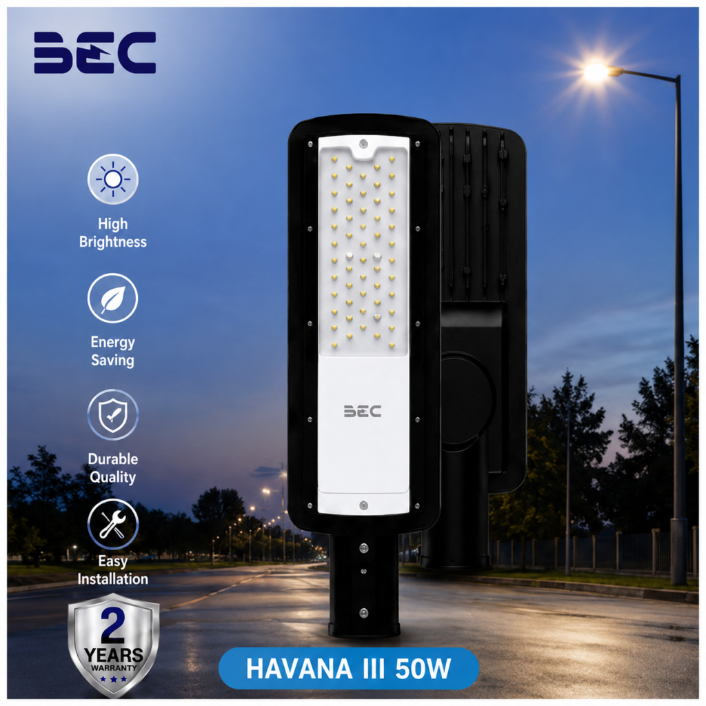 โคมไฟถนน LED รุ่น HAVANA III 50W